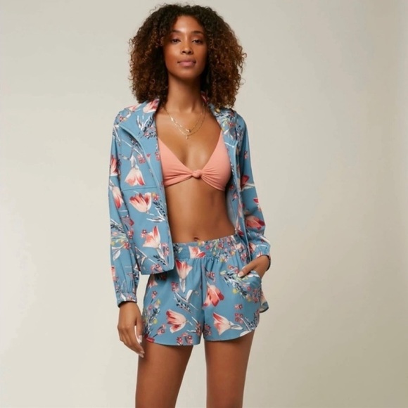 🔆O’NEILL🔆 LEXINGTON WATER PROOF WINDBREAKER JACKET Turns into a backpack - Picture 2 of 15